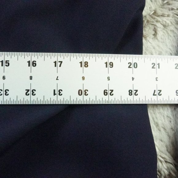 COPY - Talbots Midi Shirt Dress Womens 16 Blue Work Office Attire - Picture 8 of 13